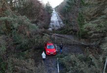 Tormenta en Irlanda