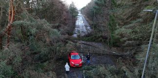 Tormenta en Irlanda