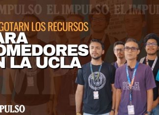 El Centro de Estudiantes de la Universidad Centro Occidental Lisandro Alvarado (UCLA) denunció la falta de recursos para el funcionamiento de los comedores estudiantiles y el transporte de los estudiantes