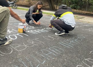 Estudiantes rinde un homenaje a todos los jóvenes asesinados en las protestas desde 2014