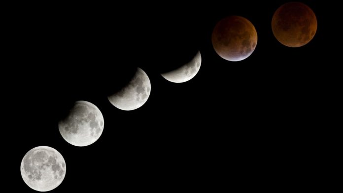 Fases de la luna de sangre que será visible desde Colombia y Venezuela