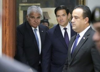 Presidente de Panamá Jose Raul Mulino recibió a Marco Rubio para tratar tema de migrantes y Canal de Panamá