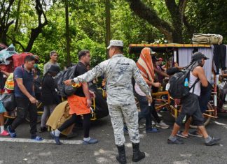 Autoridades de diversos países han detenido a migrantes en su ruta hacia los Estados Unidos