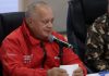 Diosdado Cabello en un acto que conmemora el 4F