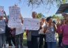 Habitantes de la Urb. El Trigal manifestaron su inconformidad con el deficiente servicio de agua provisto por la hidrológica