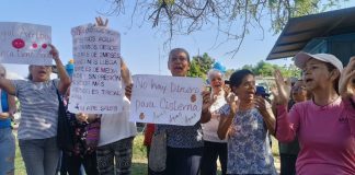 Habitantes de la Urb. El Trigal manifestaron su inconformidad con el deficiente servicio de agua provisto por la hidrológica