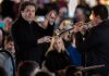 Gustavo Dudamel se orquestó el concierto benéfico en Valencia, España