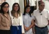 Presidente y miembros de Projumi durante el anuncio del nuevo proyecto a favor de la salud mental