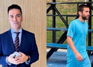 Pablo Carrasco, izquierda; Nahuel Gallo, derecha. Dos argentinos detenidos en Venezuela