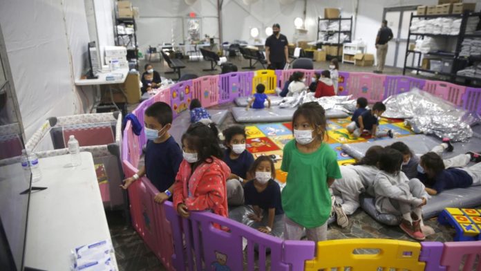 Niños inmigrantes bajo protección del 