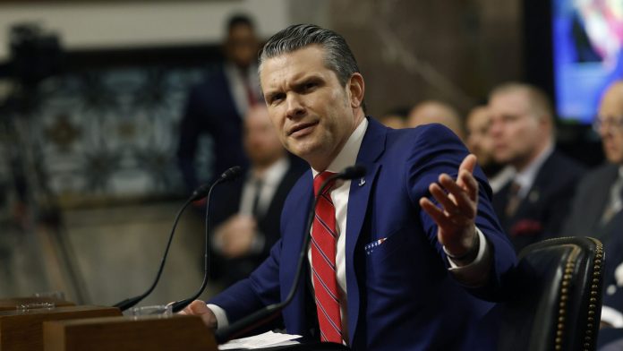 Secretario de Defensa de Estados Unidos, Pete Hegseth